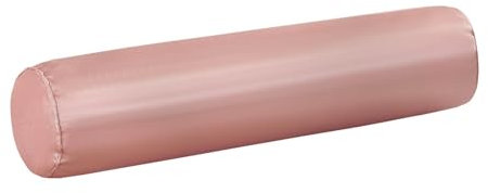 Zylinder Kissen Sofa Nacken-Und Knierolle Kopfkissen Kissenrolle Nackenkissen Rolle, Lagerungsrolle,Bolster Side Sleeper Pillow with Abnehmbar Cover(Bean Paste,15x60cm6x24in)