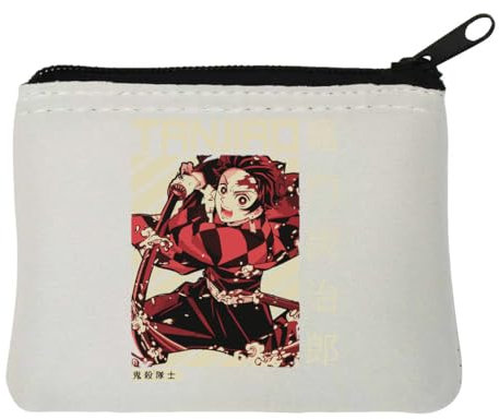 ANIME 189 Porte-monnaie en néoprène Blanc 10 x 11 cm, blanc, Taille unique