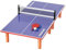 Kleine Tischtennisplatte, Tischtennistisch-Set - Kompakte Tischtennisplatte für Kinder mit 2 Schlägern und 1 Ball - Stabile, leichte Tischtennistische für Indoor-Outdoor-Spielzimmer, Wohnungen, B