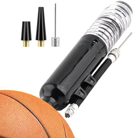 Portable Ball Air Pump, High-Pressure Sports Pump, Manual Ball Hand Pump, Air Pump for Basketballs, Football Inflator Pump, Volleyball Air Pump, Compact Sports Pump, Labor-Saving Ball Pump