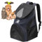 Borsone Trasportino Deluxe per Cani e Gatti in Oxford, Poliestere e Nylon – Sicuro, Comodo e Elegante – Cerniera di Qualità, Colore Nero