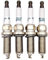 Kfz-Ersatz 4 Stück PE5S-18-110 ZC20HPR11 Iridium-Zündkerze kompatibel mit Mazda 2 3 6 CX-3 CX5 MX-5 1.5 2.0 2.5 Autostecker ZC20HPR11 PE5S18110