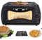 Electric Tandoor Oven & Pizza Maker - 15L Countertop Pizza Oven with Adjustable Temperature Control - Perfect for Chapati Roti Naan & More!
