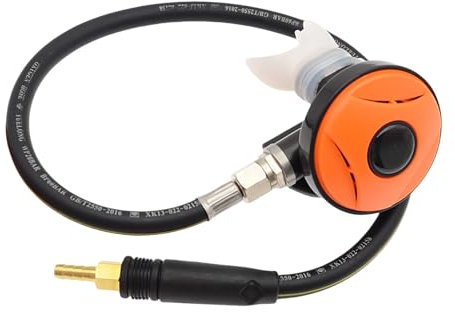 Angepasster Tauchregler für Tauchen, zweite Stufe, Schnorchelregler mit Mundstücken, Unterwasser-Tauchausrüstung, Zubehör