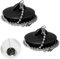 2 Pack Abflussstopfen,Stöpsel Waschbecken,Stöpsel Für Spülbecken,Stöpsel Badewanne,Abflussstopfen Waschbecken Mit 35 cm Stöpsel Kette,Badewannenstöpsel Für Waschbecken,Spülbecken Küchenspüle