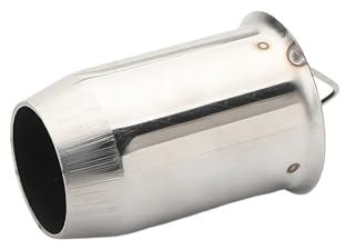 Silencieux d'échappement Moto Silencieux D'échappement Universel pour Moto De 51 Mm, Accessoires pour Silencieux, Tuyau De Raccordement De Section Centrale pour Tuyau D'échappement De Moto