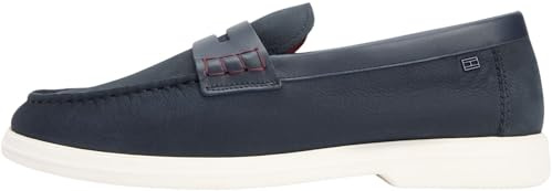 Tommy Hilfiger Herren Hilfiger Mix Nubuck Loafer Fm0fm05785Halbschuhe