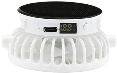 BUBEFSKD USB Rechargeable Fan 1000mAh Battery Portable USB Texture For Hat Mounted Outdoor Activity Travel Office Portable Solar Fan