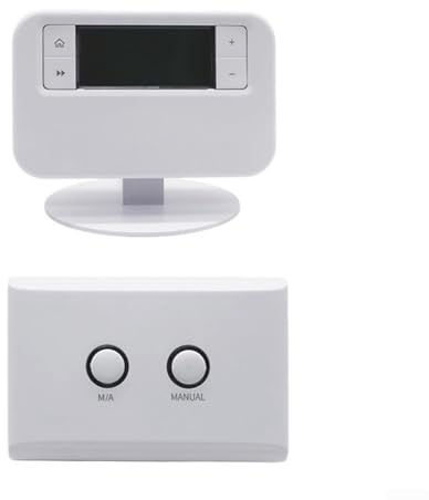 ComfyHarbor ESRTP4RF+ Wireless Programmable Thermostat For Heating Control With Flexible Installation And Scheduling, Energy Efficient Design Compatible For Worcester-Bosch, For Vaillant