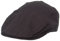 Cool4 Leinen Flatcap Schiebermütze Vintage Gatsby Kappe Retro Mütze Cap A03 (54, schwarz)
