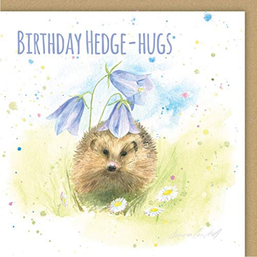 Igel Geburtstagskarte Hedge-Hugs