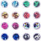 OLYCRAFT 16 Schachteln 5mm & 6mm Flache Pailletten Pailletten Metallic Lose Pailletten Für Die Schmuckherstellung, Stickerei, Kunsthandwerk, Und Verschönerung - 8 Farben
