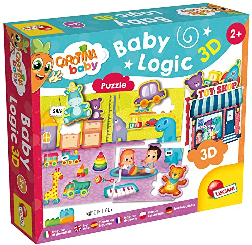 Liscianigiochi 92543 Carotina Baby Logic 3D Spielzeug, Nicht zutreffend