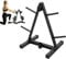 Barbell Holder Weight Rack,Olympic Weight Tree,Barbell Weight Plate Rack with 4 Barbell Holders,Weight Plates Storage Stand,for Indoor Home Gym Fitness Workout,Black