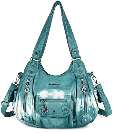 angel kiss Fashion Handtaschen Umhängetaschen aus weichem Material Tragetaschen Schultertaschen mit verstellbaren Trägern