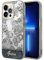 GUESS GUHCP14LHGPLHG Case for iPhone 14 Pro 6.1 Inch Grey Hard Case Porcelain Collection