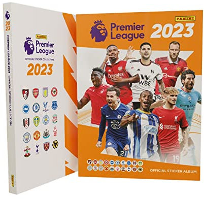 PANINI Premier League 2023 Sticker-Kollektion, gebundenes Album (PL2223HBB)