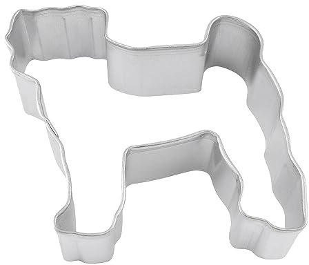 R&M Ausstechform Mops, Hund, 9,5 cm, Edelstahl