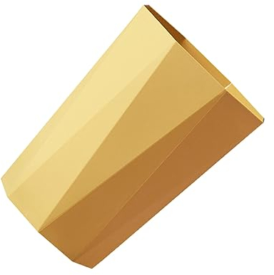 rongweiwang Corbeille à Papier à séchage Pratique et élégante - Poubelle Domestique en Plastique Durable Propre et Bien rangée, Jaune, S