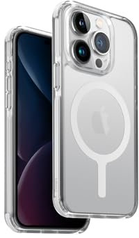 Uniq Hybrid iPhone Pro (2023) 6,7 Magclick Ladekampf (AF) – Blanko (Weiß)