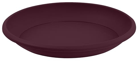 EDA - Soucoupe Universelle Ø 55 cm - pour Pot de Fleur Osaka Ø 70 cm - Rouge Bourgogne