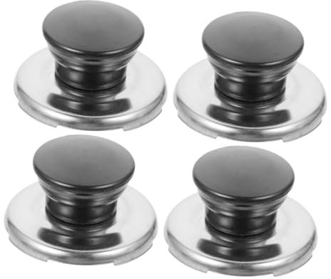 TOPBATHY 4stücke Edelstahl Teekannen Deckelgriff Mit Pfeife Langlebig Kompakt Einfach Zu Montieren Ersatzgriff Für Wasserkocher Und Teekanne Lauter Signalton Bei Wasserkontakt