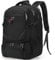 RAINSMORE Laptop Rucksack 17.3 Zoll Lunch Schulrucksack Arbeit Rucksack mit Lsoliertes Kühlfach Business Reisen Notebook Tasche für Herren Männer Frauen Jungen Teenager Schwarz