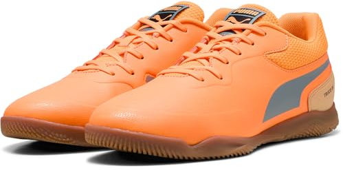 Puma Turco III 107979 - Tacos de fútbol para hombre, Heat Fire Green Moon All Mast Apricot, 28.5 cm