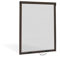 DOMO WEB SHOP - Zanzariera Verticale a Misura | Protezione Efficace | Installazione Facile | Roll Net 42, Marrone Ral 8017, L120 x H170 cm