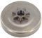 LAVAS Accesorios de motosierra, conjunto de tambor de embrague, Accesorios de herramientas eléctricas for motosierra Echo, piezas de herramientas de corte de jardín, piñón 3 8 7T