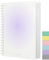 Smarpau Notizbuch B5, Spiral-Notizbücher 300 Seiten/150 Blatt, 100gsm dickes Papier kein Anschnitt, PVC Journal Notizbücher für Frauen Männer Arbeit Büro Schule, 19 x 25 cm-Lila