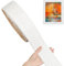 YushengTai Moulures décoratives autocollantes blanches, 10 m x 8 cm x 4 mm, moulures murales en stuc, anti-collision, imperméable, pour lignes, plafonds, coins