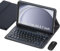 VLEAQC Keyboard Case for Samsung Galaxy Tab A9 8.7 Inch 2023, Wireless Detachable Keyboard and Mouse, Thin & Light Case with S Pen Holder, PU Folio Stand, Compatiblity with SM-X110/X115/X117 (Black)