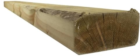 Snowdon Timber Reject Treated Eased Edge Sleeper 5 Pack (W) 195mm (L) 2.4m
