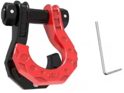IJSDNVJNDX Per il Recupero Veicoli 1Pc 10Ton 3/4 D Gancio di Traino per Fuoristrada con Ganci e Funi di Traino.
