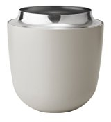 Stelton Konkave Vase, Braun, 16 x 16 x 15 cm