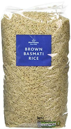 Morrisons Brown Basmati Rice, 1 kg, Pack of 6