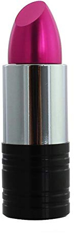 Ciway Clé USB 2.0 classique en métal en forme de rouge à lèvres avec boîte cadeau (argent + rose vif, 64 Go)