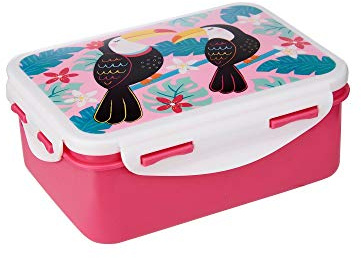 Sass & Belle Tiki Toucan Lunch Box