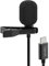 Cubilux Microfono USB, microfono lavalier di tipo C, microfono con clip esterna per iPhone 16/15 Pro Max, iPad Pro 13/12/11, iPad Air 13, Samsung S25/S24/S23 Z Fold/Flip 6/5/4 Tab S10/S9/S8, 5 piedi