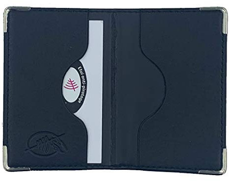 DCT Porte 2 Cartes bancaire blindés Noir Anti-piratage Fabrication Française