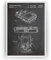 Game Boy 1993 Patent Poster - Gamer Gaming Print Gift Vintage Blueprint Retro Video Games Room Wall Art Bedroom Original Decor Merchandise Classic Old Antique - Frame Not Included