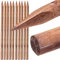 Suinga 10 x Baumspießen 200 cm, Ø 8 cm, Pflanzen mit Spitze, Holzpfosten, Befestigungsspieße, Gartenpfosten, Pflanzenstützen