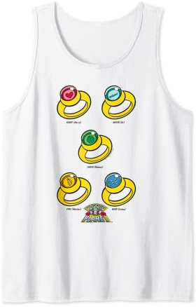 Captain Planet Rings of Power Tank Top