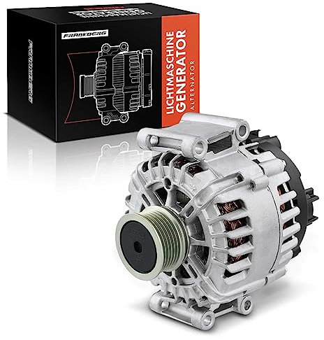 Frankberg Lichtmaschine Generator Kompatibel mit A6 4F2 C6 2.0 TFSI Benzin 2005-2011 A6 Avant 4F5 C6 2.0 TFSI Benzin 2005-2011 Replace# 06D903016D