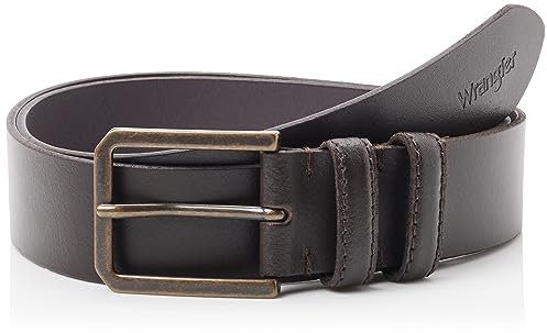 Wrangler Men's Slim Belt, Brown, 85