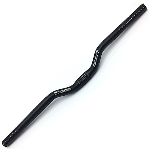 FukkeR Aluminiumlegierung MTB Lenker Riser Bar für Mountainbike 600MM für DH XC AM FR Fahrrad Lenkerstange 25.4MM Rise 30mm Lenkerbügel
