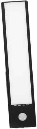 OSALADI Elegante 20 Cm Schwarze -nachtlicht-lade-dimm-bewegungssensor-nachttischlampe Für Das Home Office