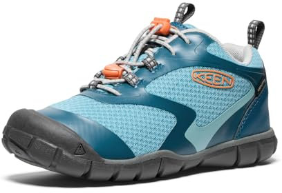 KEEN Tread Rover Waterproof Sneakers, Legion Blue/Nectarine, 38 EU