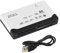 Multibao All in One Multi Card Memory Reader Adapter for Micro SD SDHC M2 MMC XD CF MS with External USB- White